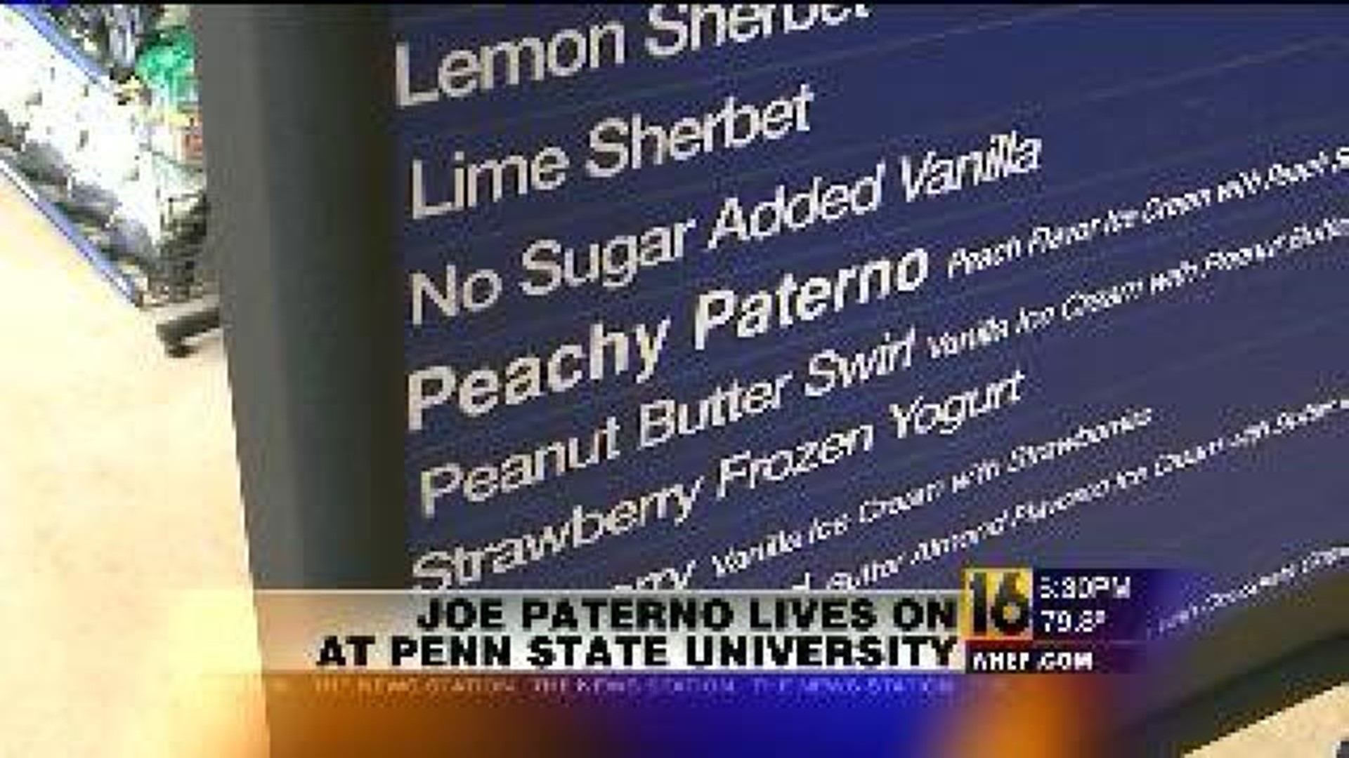 Joe Paterno Lives on at Penn State University