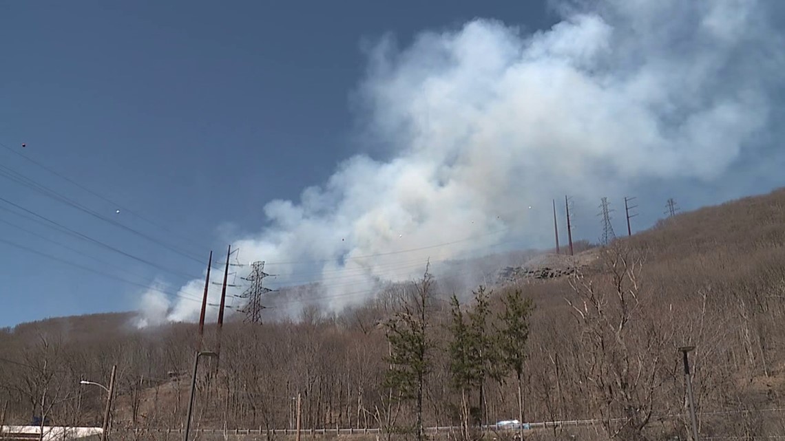 Crews Battle Large Brush Fire In Lackawanna County | Wnep.com