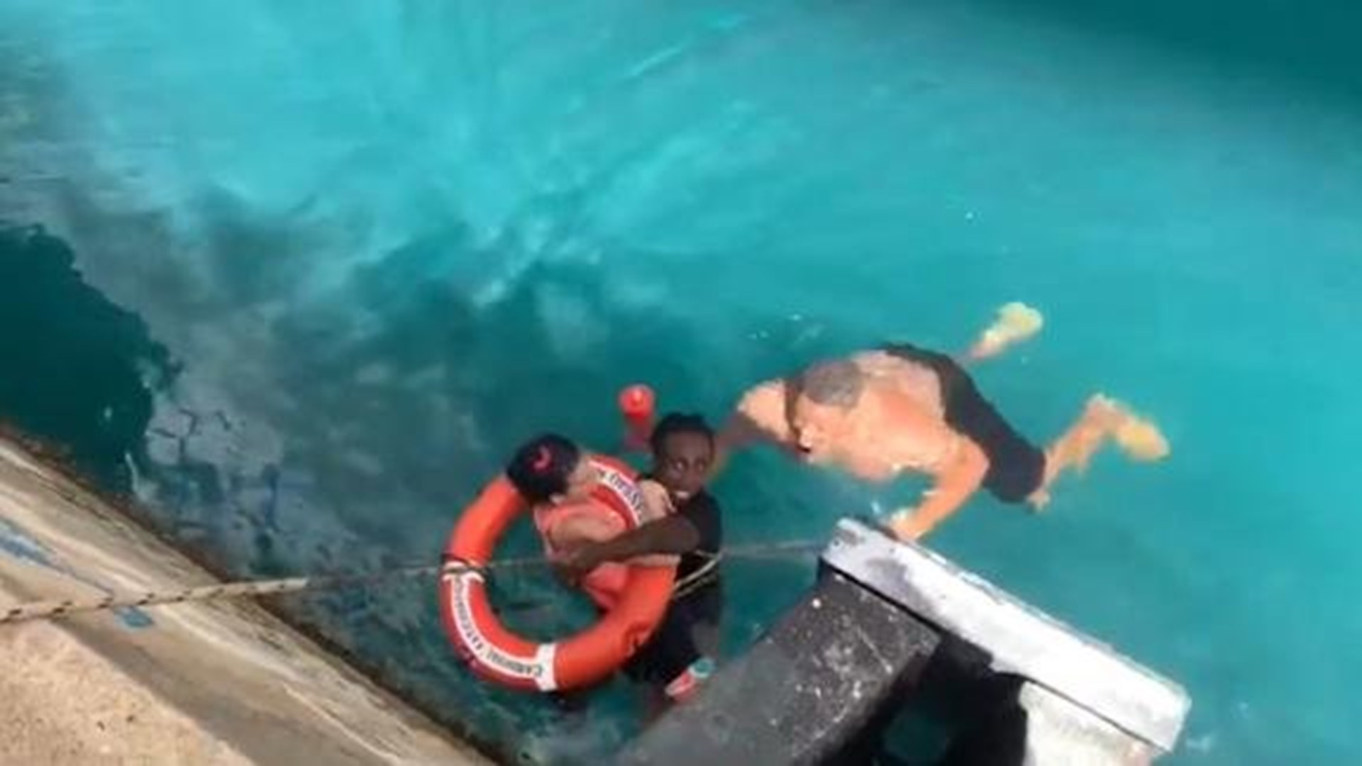 Two Men Rescue Woman in a Wheelchair Who Fell off Dock into Ocean ...