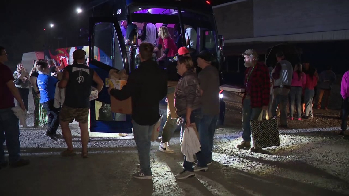 Fiftyfive volunteers heading south to help hurricane victims