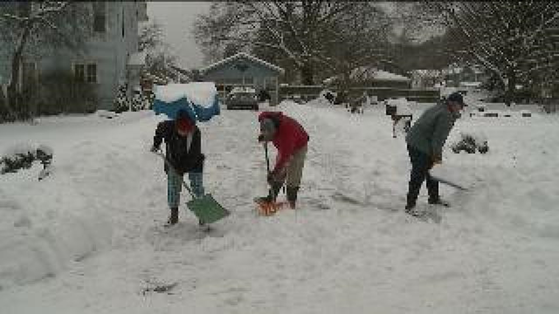Shoveling Out in Susquehanna County