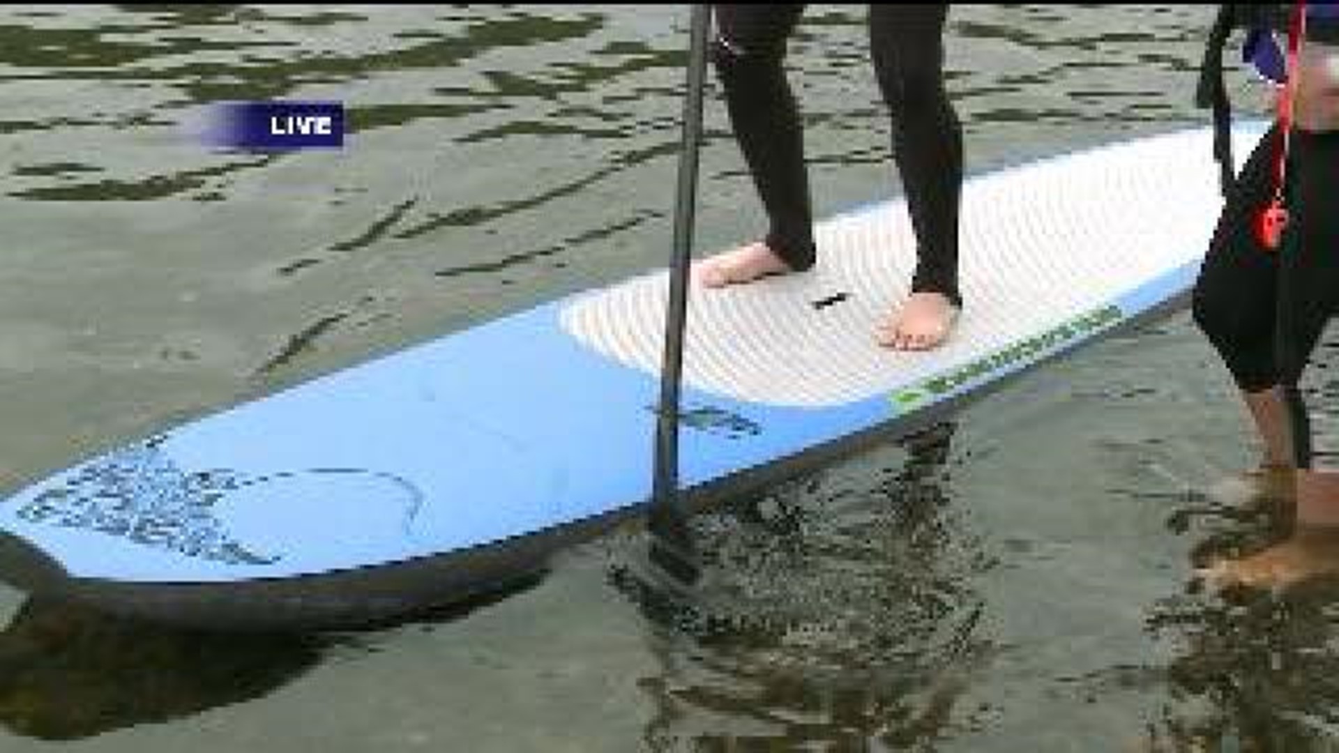 Paddleboarding Hits Poconos