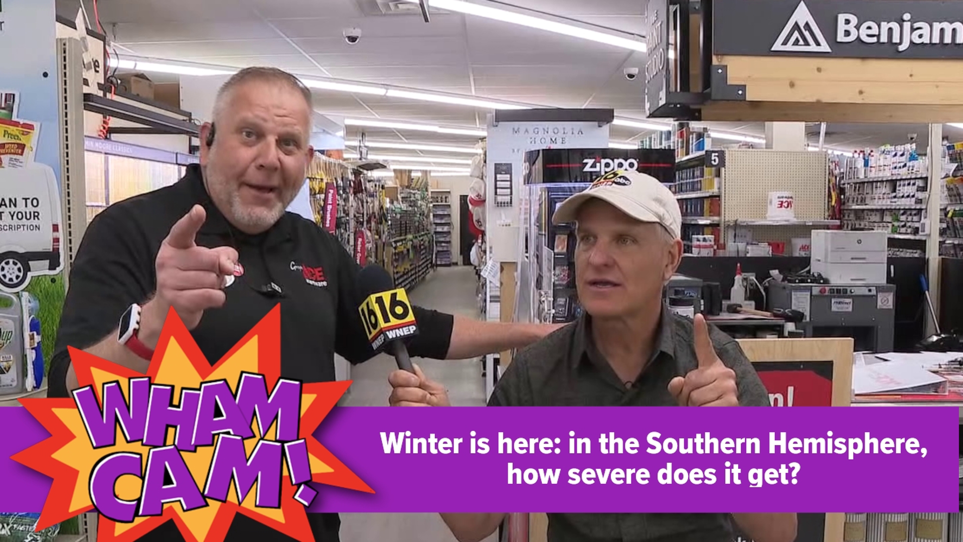 Joe Snedeker asks the question; How severe does Winter get in the Southern Hemisphere