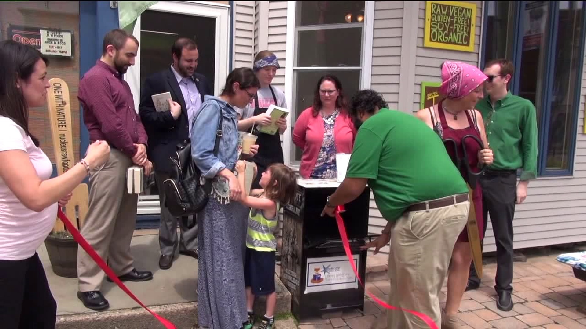 Learning with Books: Final Little Free Library Unveiled in Luzerne