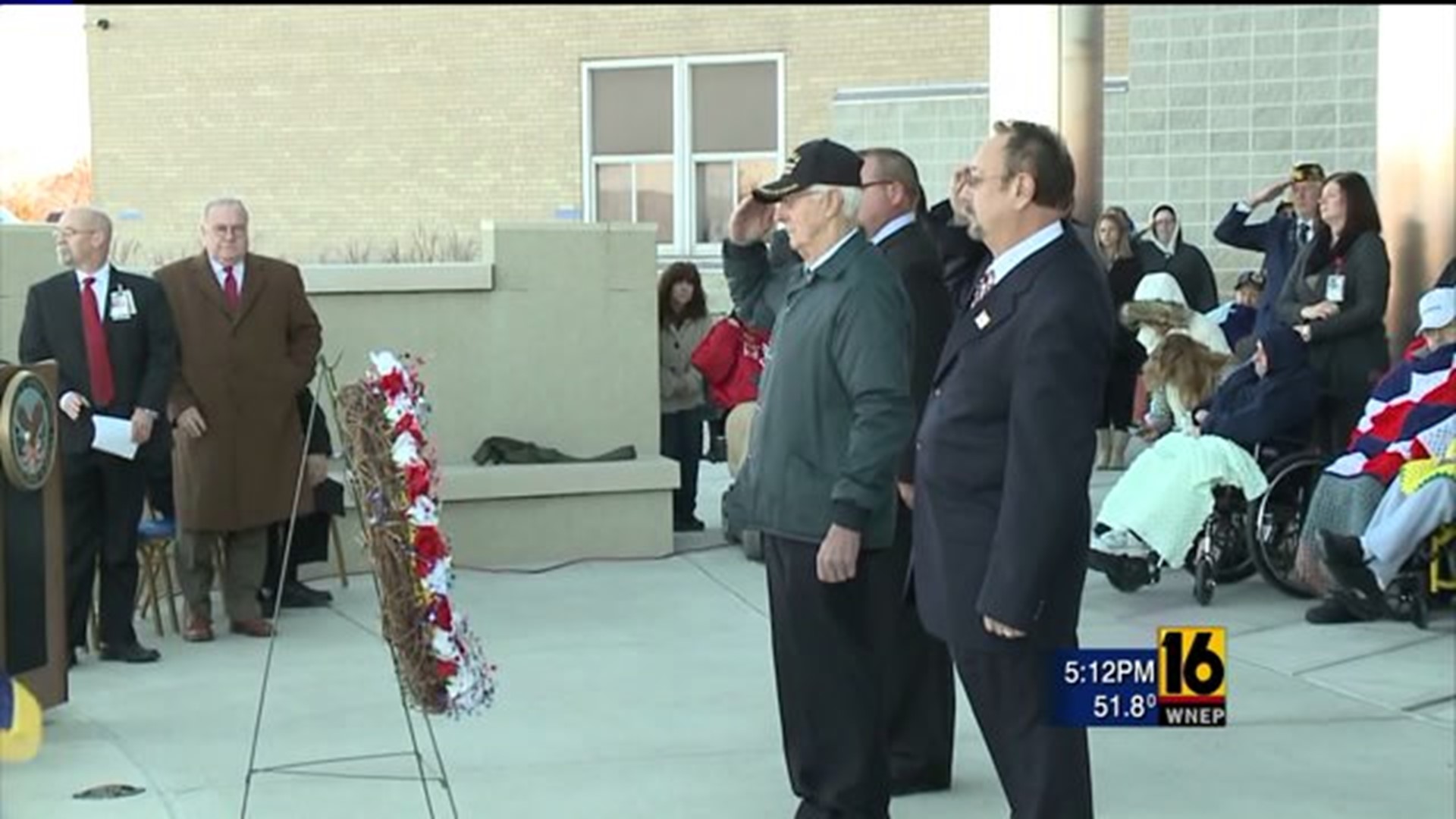 VA Medical Center Honors Armed Forces
