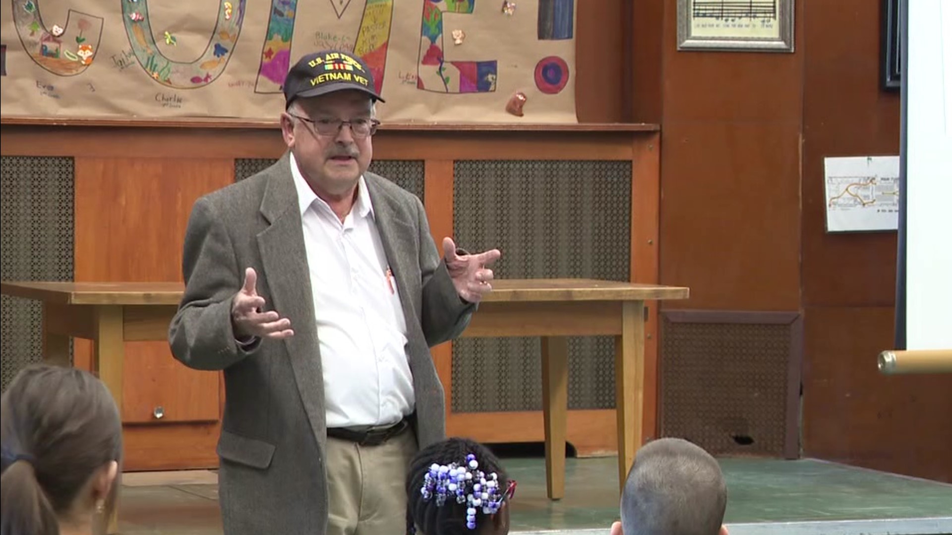 Newswatch 16's Emily Kress shows us how one Vietnam veteran from Lackawanna County is sharing his story with the younger generations.