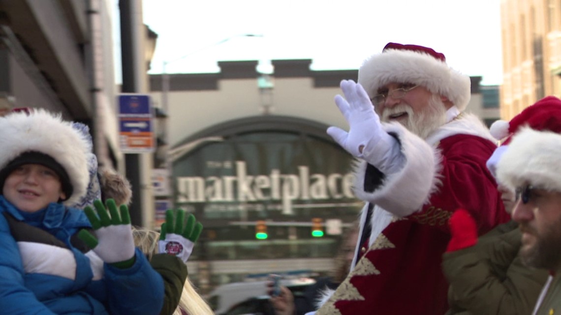 Santa Parade returns to Scranton