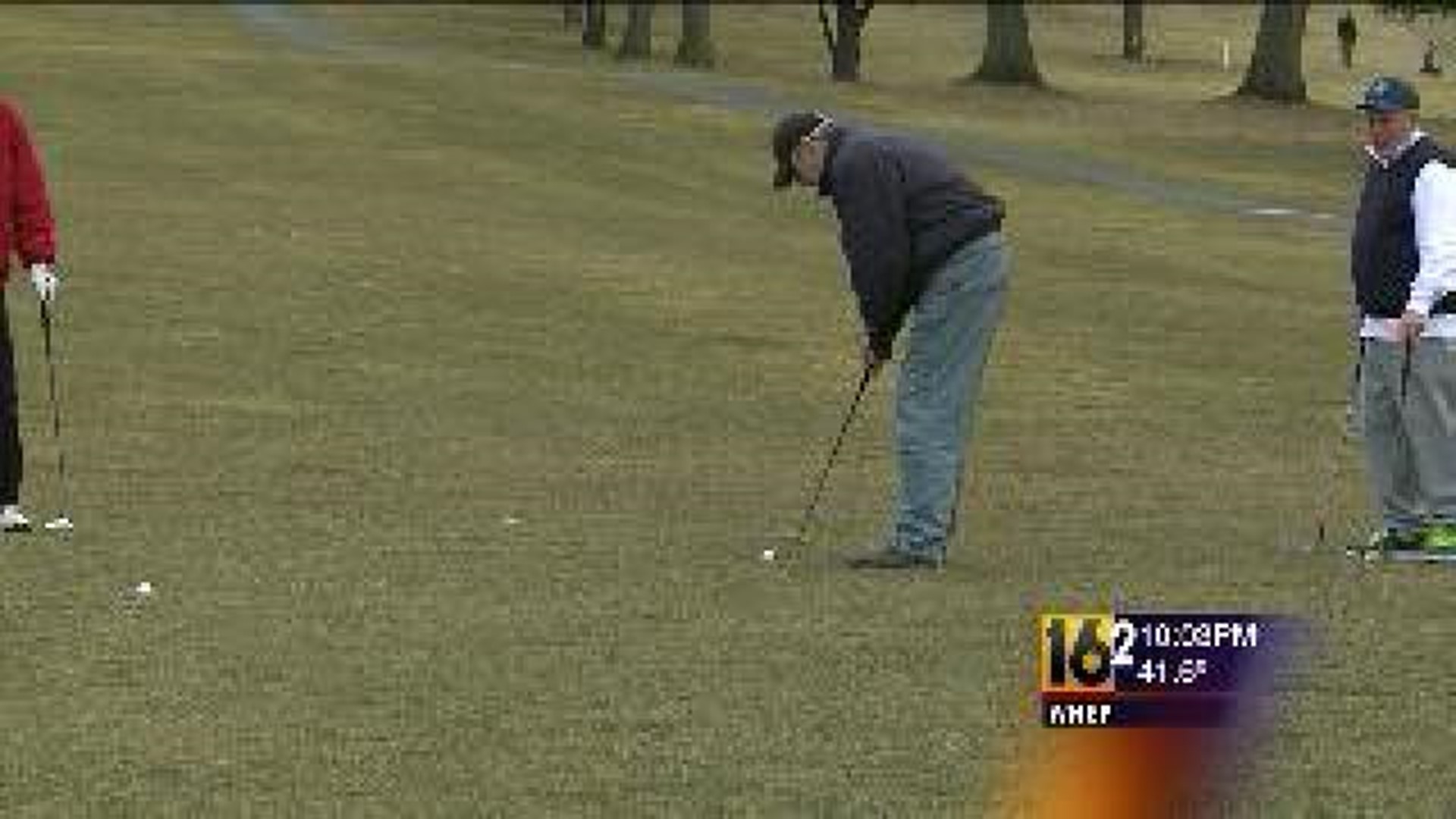 Golfers Anxious for Warmer Weather