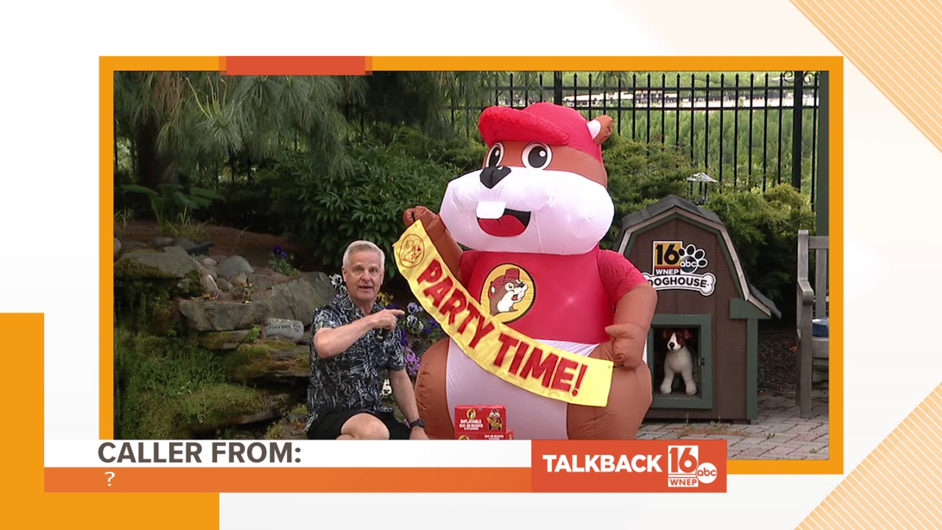 The newest inflatable in the WNEP backyard is blowing up the Talkback lines.