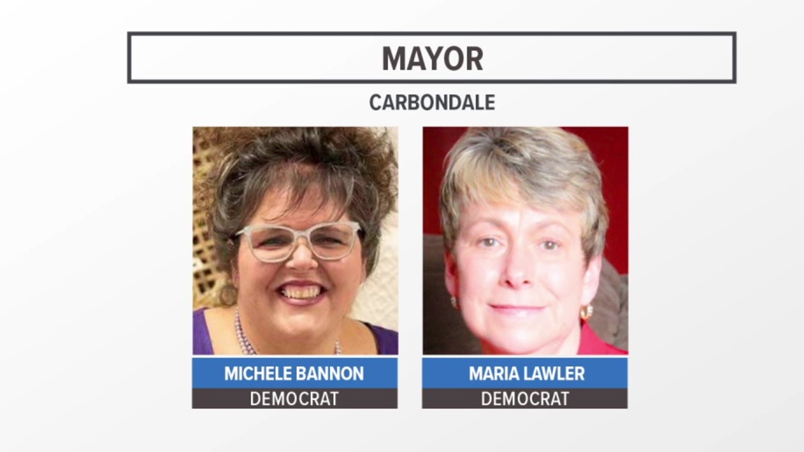 Bannon Lawler seek votes for mayor of Carbondale