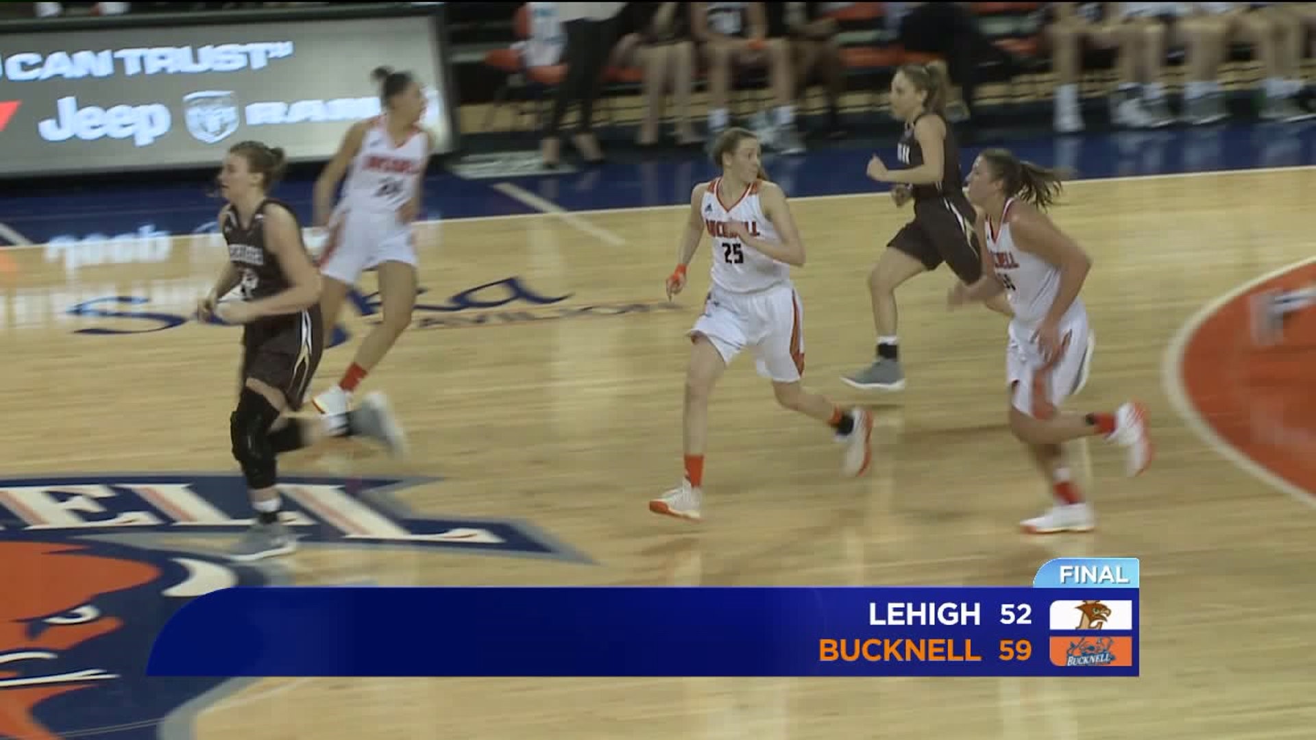 Bucknell Women Beat Lehigh 59-52