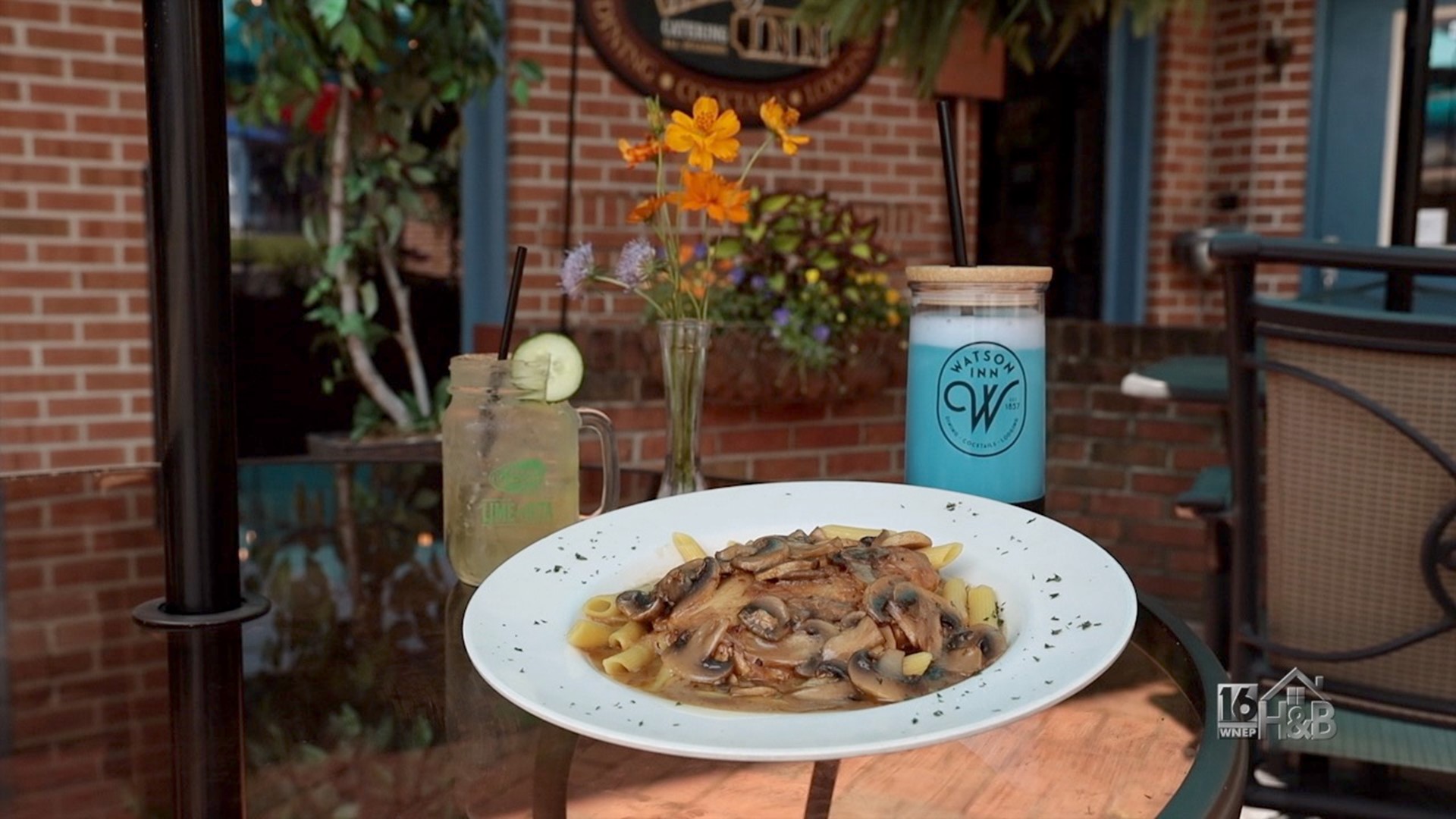 Enjoy Delicious Chicken Marsala At The Historic Watson Inn