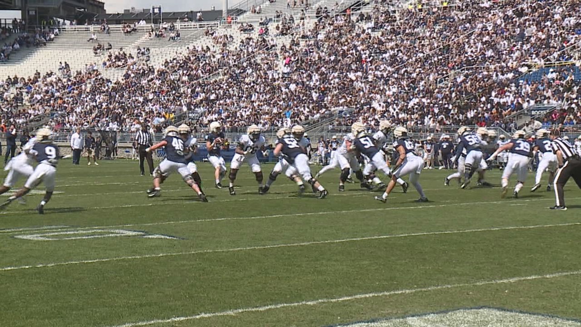 Penn State Wraps Up Spring Season With Successful Blue-White Game