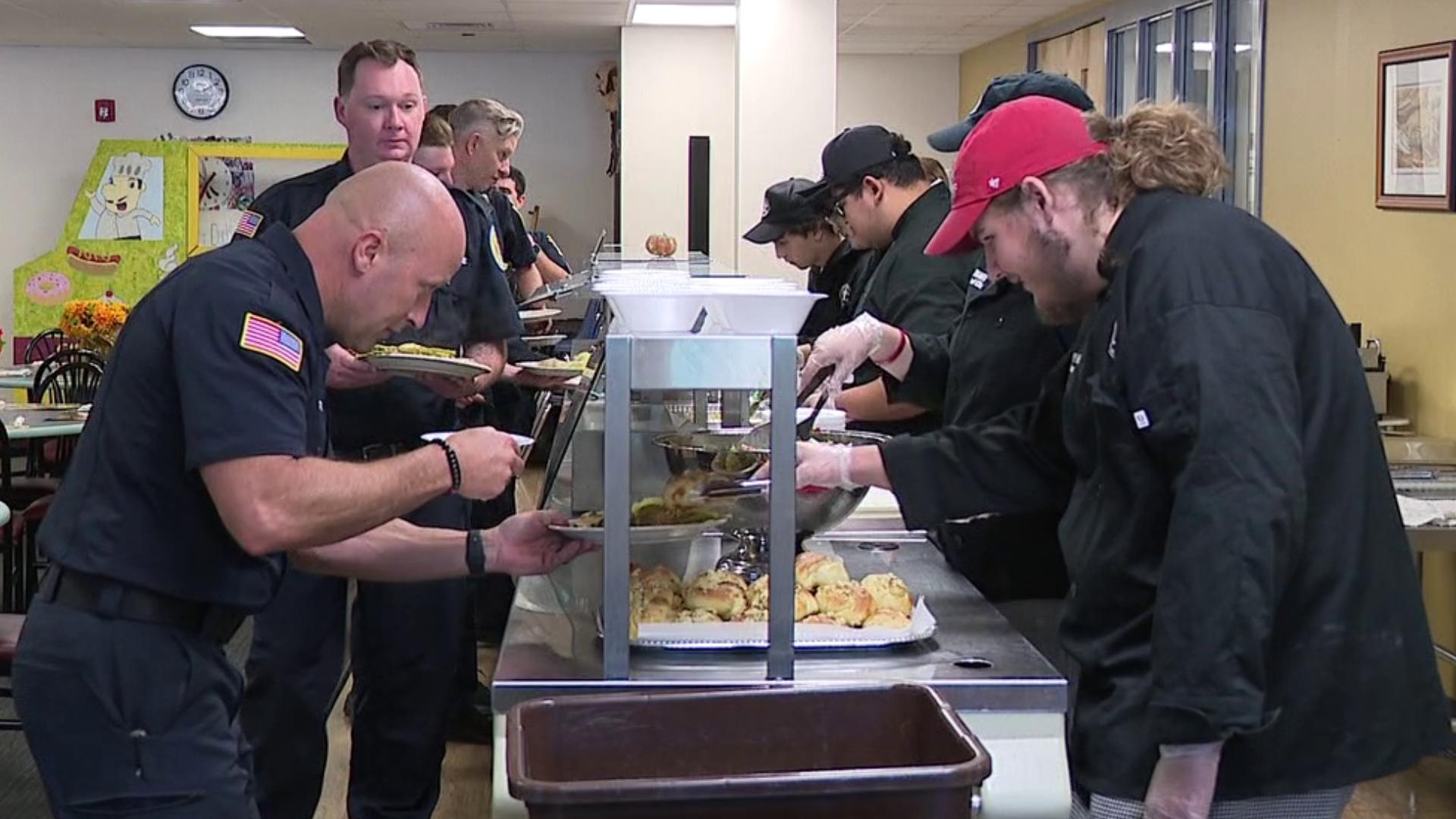 Remembering 9/11 |Culinary students honor hometown heroes with lunch in ...