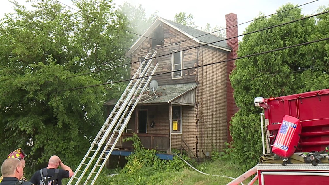 Fire damages home in WilkesBarre