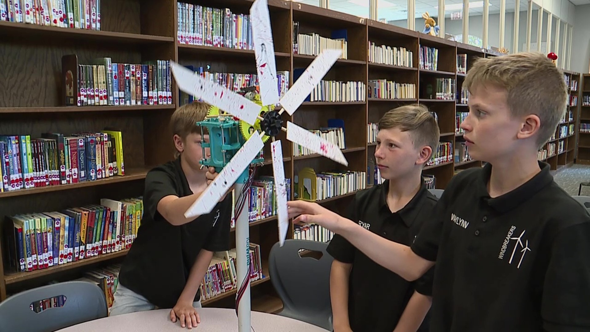 The students competed in a renewable energy challenge against other schools in Colorado.