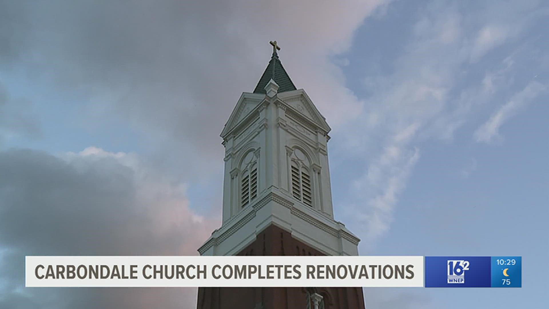 It took two years of fundraising and over a thousand donors to renovate the church.