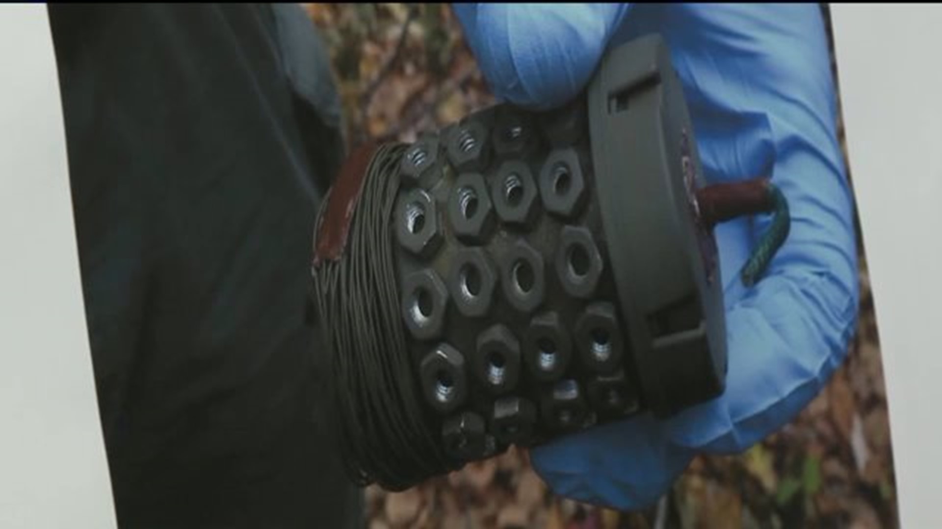 Pipe Bombs Found by State Police Believed to be Frein`s