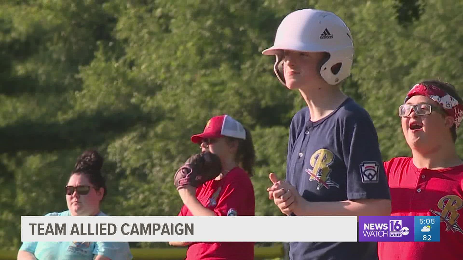 A young man from Luzerne County is enjoying the good things in life – including baseball – thanks to the team at Allied Services.