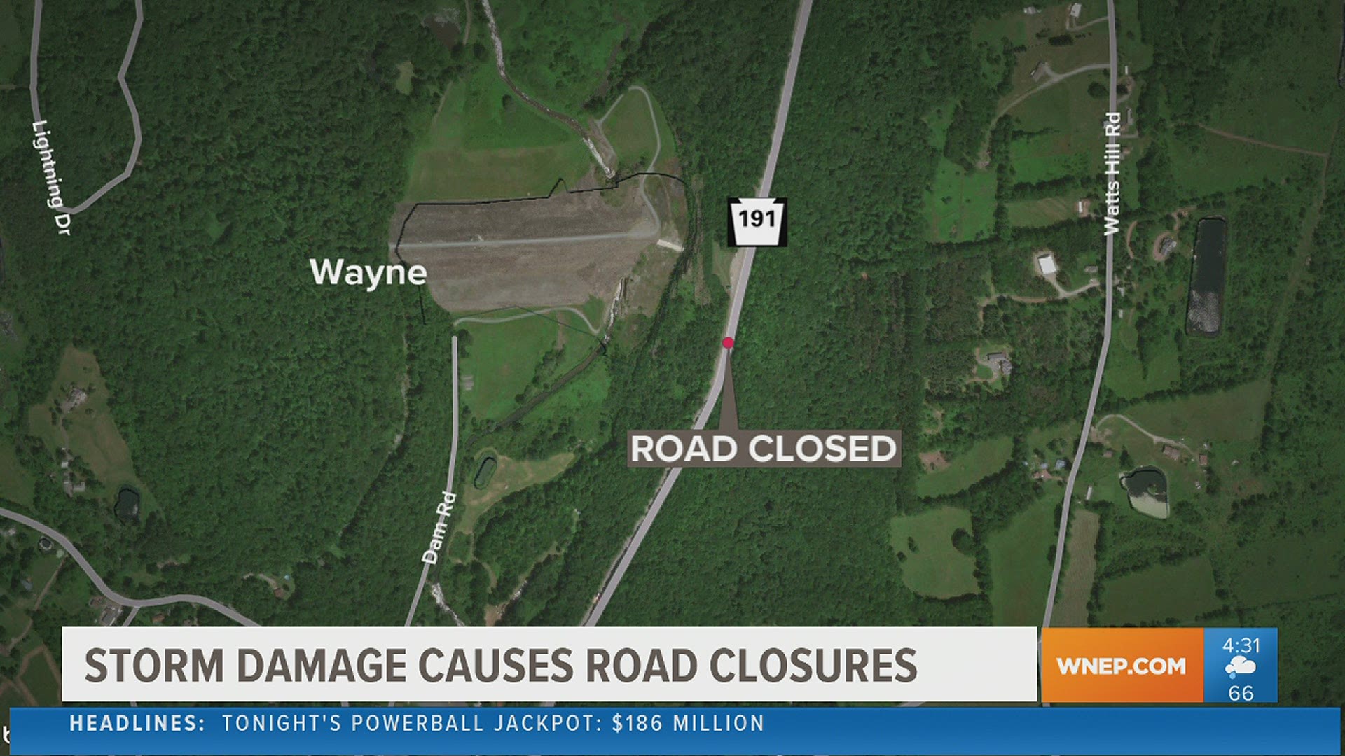 Storm damage causes road closures in Lackawanna and Wayne Counties ...