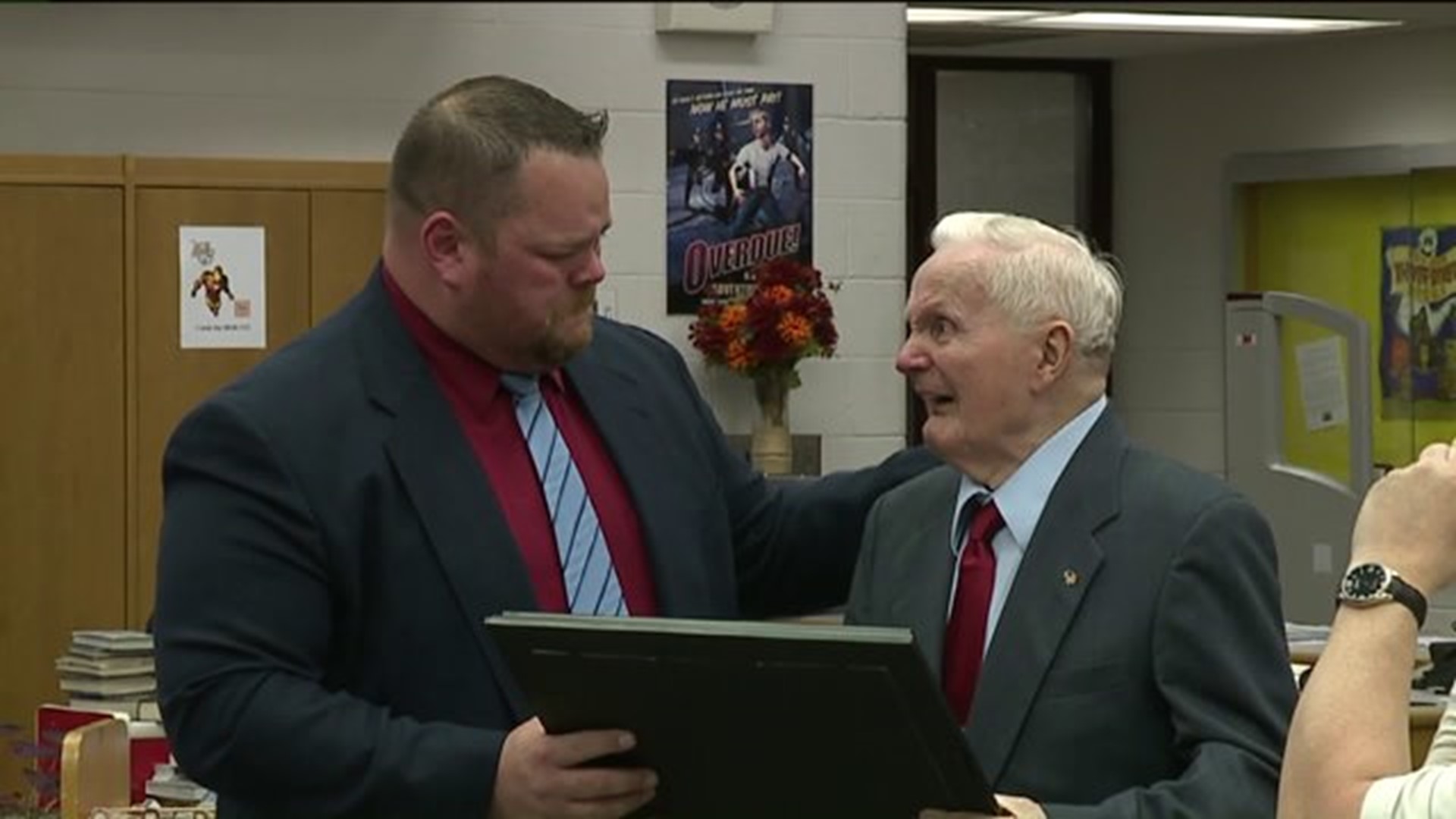WWII Veteran Surprised With High School Diploma 70 Years After Leaving School