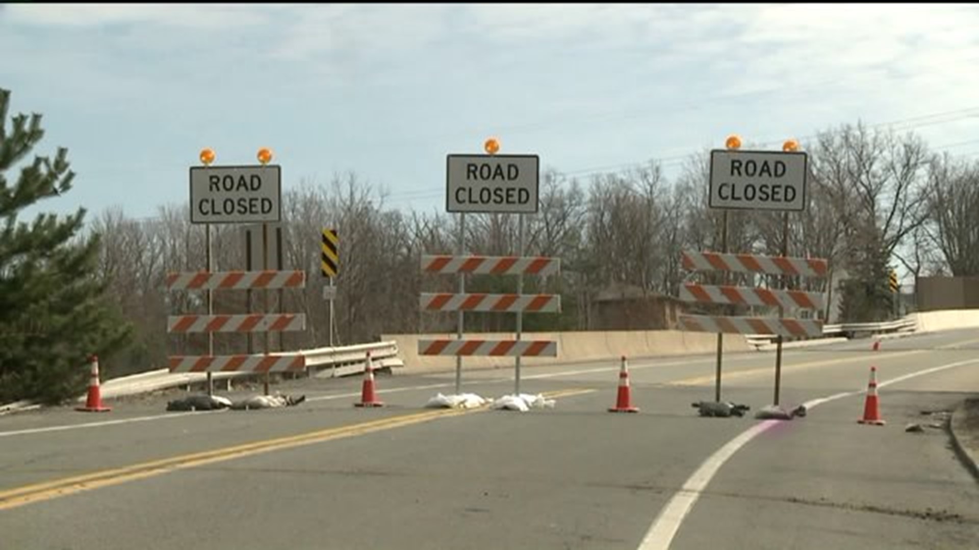 Bridge Closed in Luzerne County