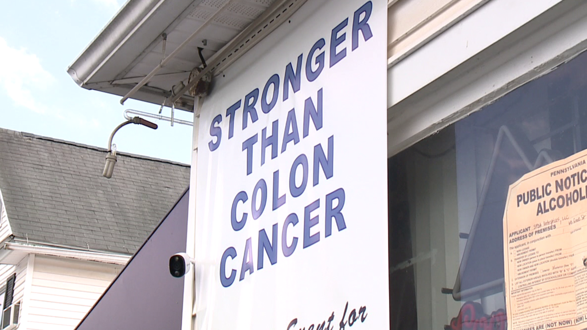A community in Lackawanna County is helping a woman battle stage three colon cancer.