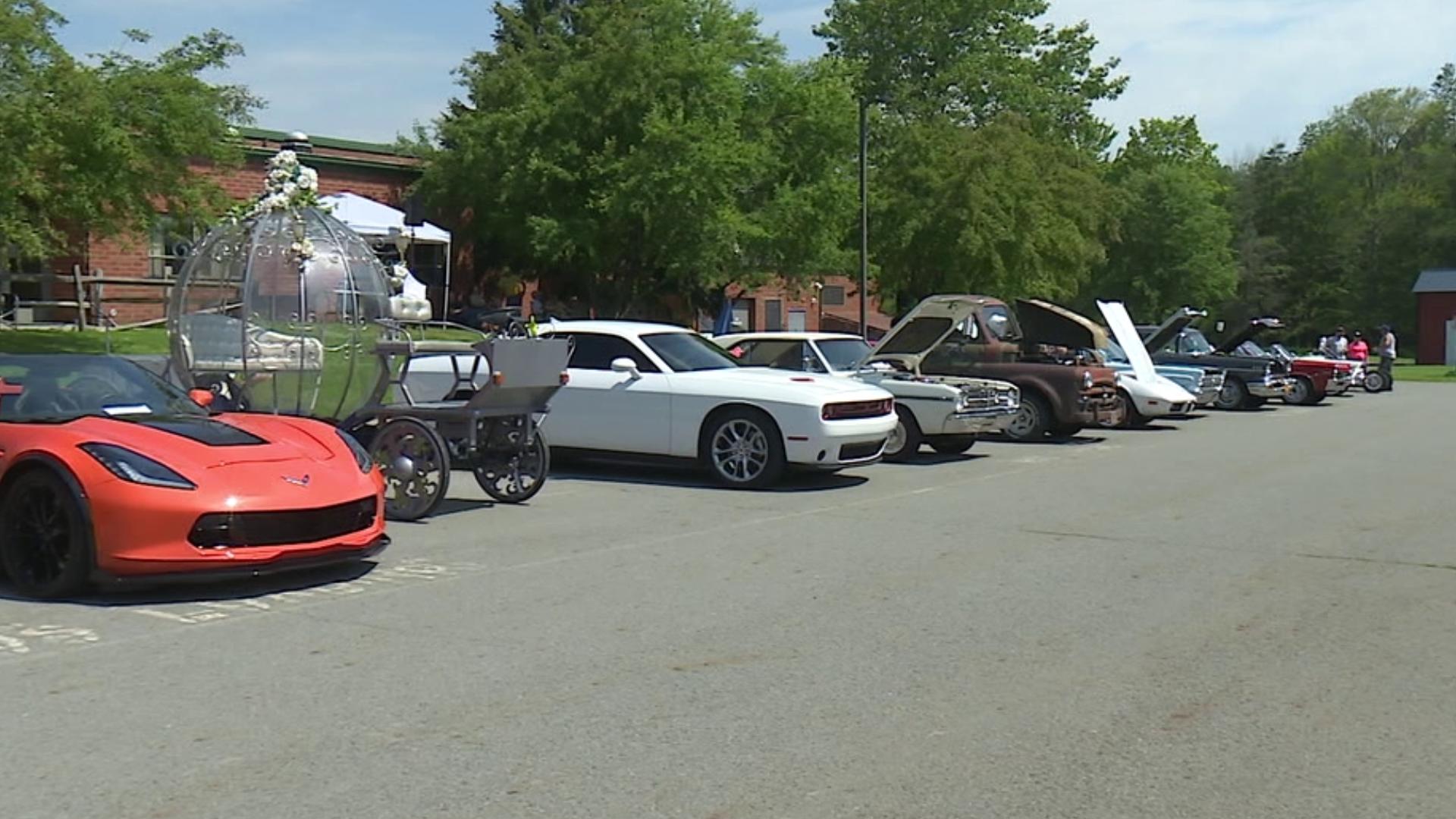The Dessin's Paw-sitive Car Show in Waymart raised funds to benefit the Dessin Animal Shelter.