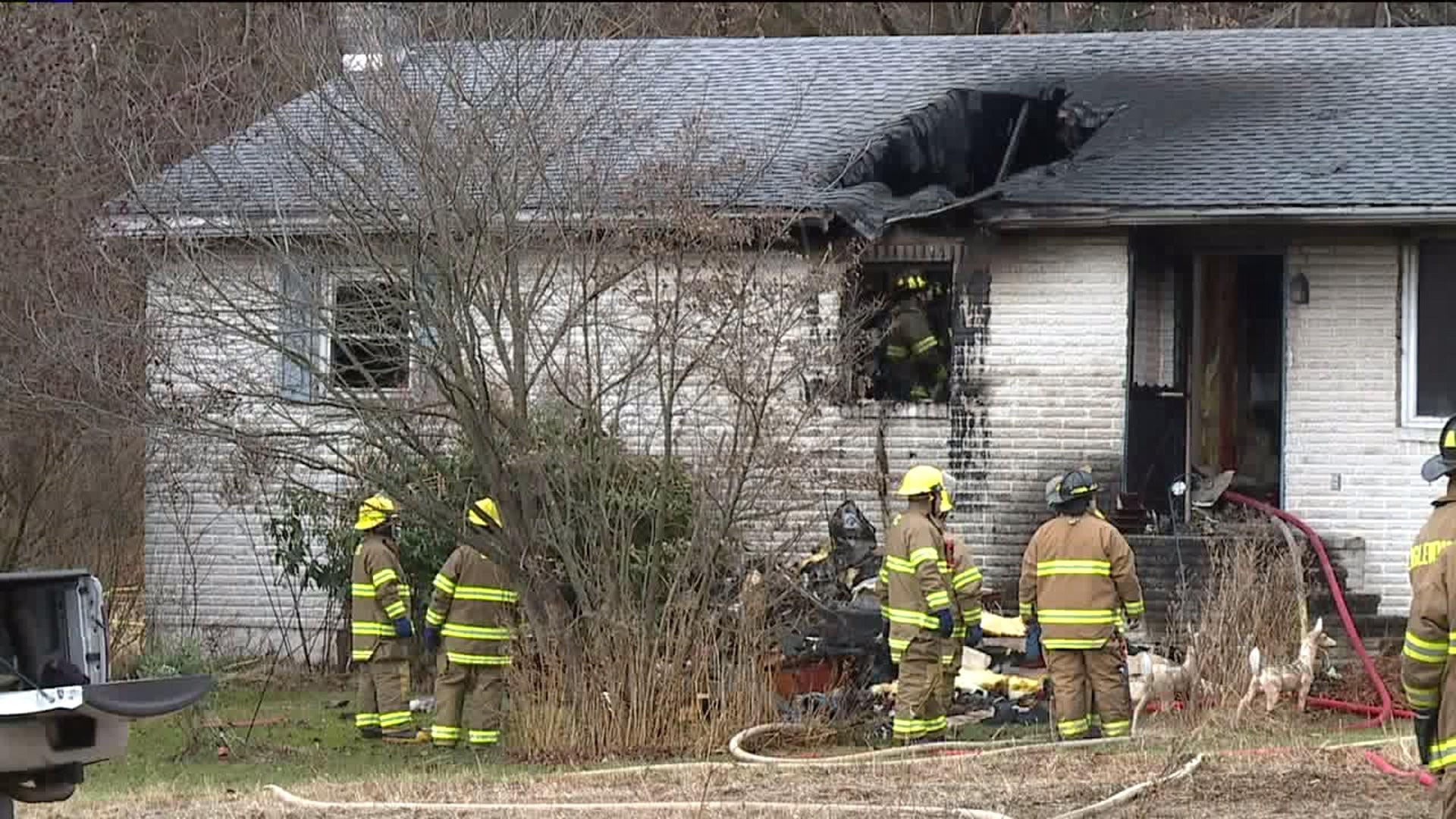 House Fire Leaves Mother and Son in the Hospital