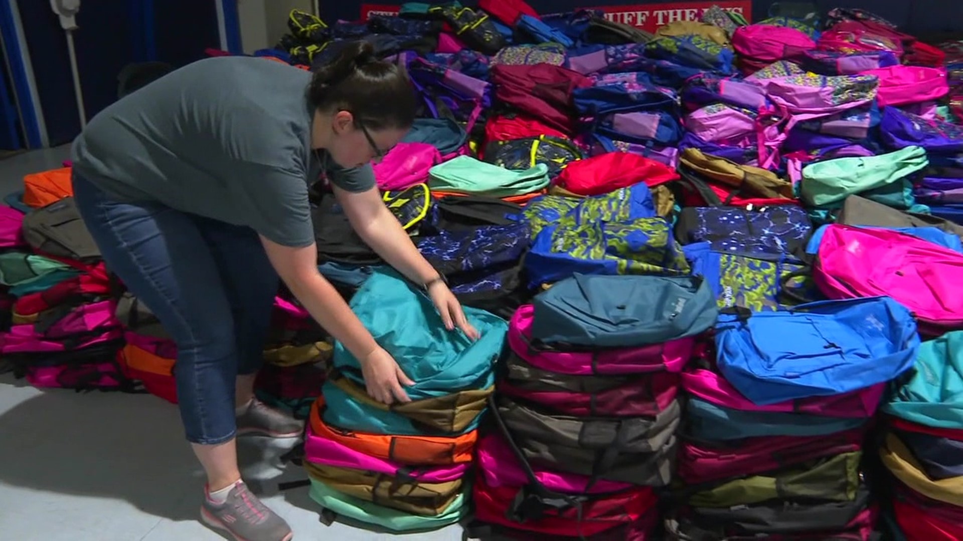 A group in Schuylkill County is already getting ready for the next school year by gathering school supplies to donate to students in need.