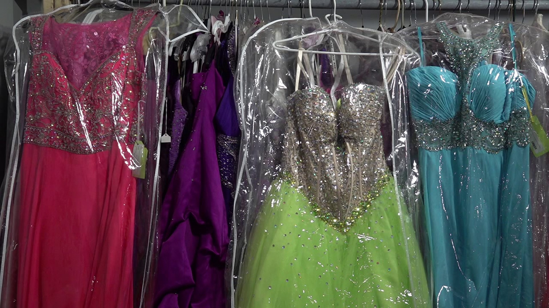 Prom season is right around the corner, and thanks to a dress drive in Luzerne County, Hazleton Area School District students will have hundreds of dress options.