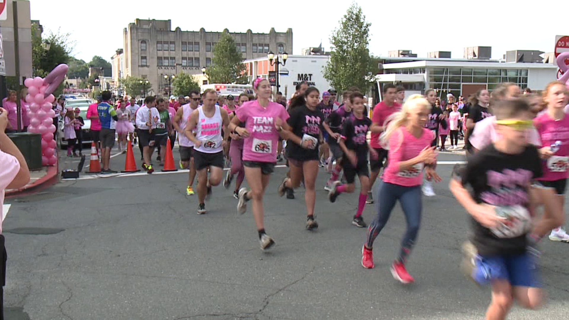 The annual event on Saturday included a 5K, a family fun walk, and a Gentlemen's Dash.