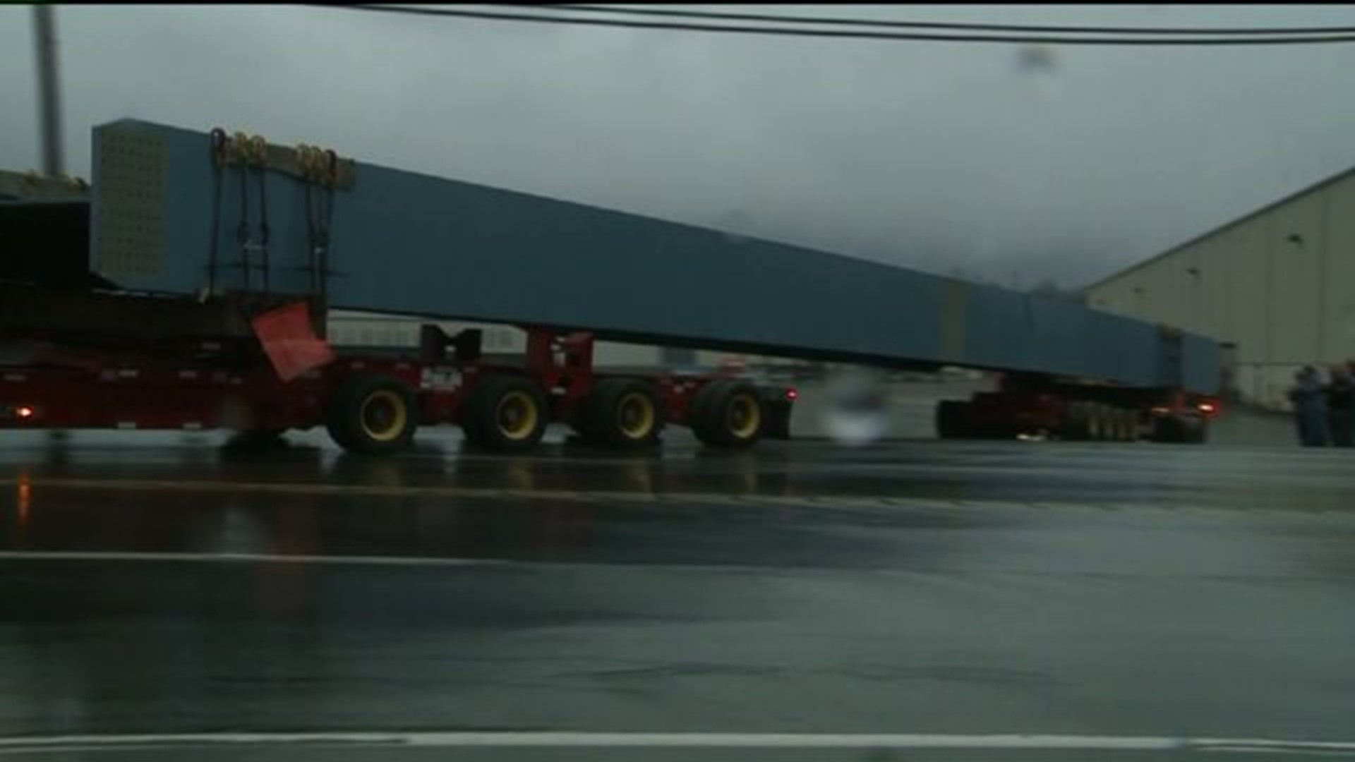 Superload from Lycoming County Headed To New York Bridge Project