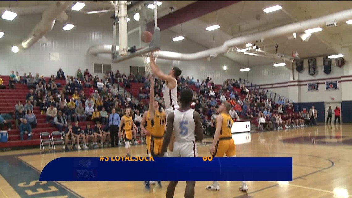 Montoursville vs Loyalsock boys basketball