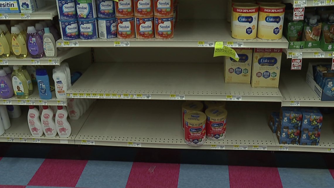 Baby formula shortage, inflation increasing WIC enrollment | wnep.com
