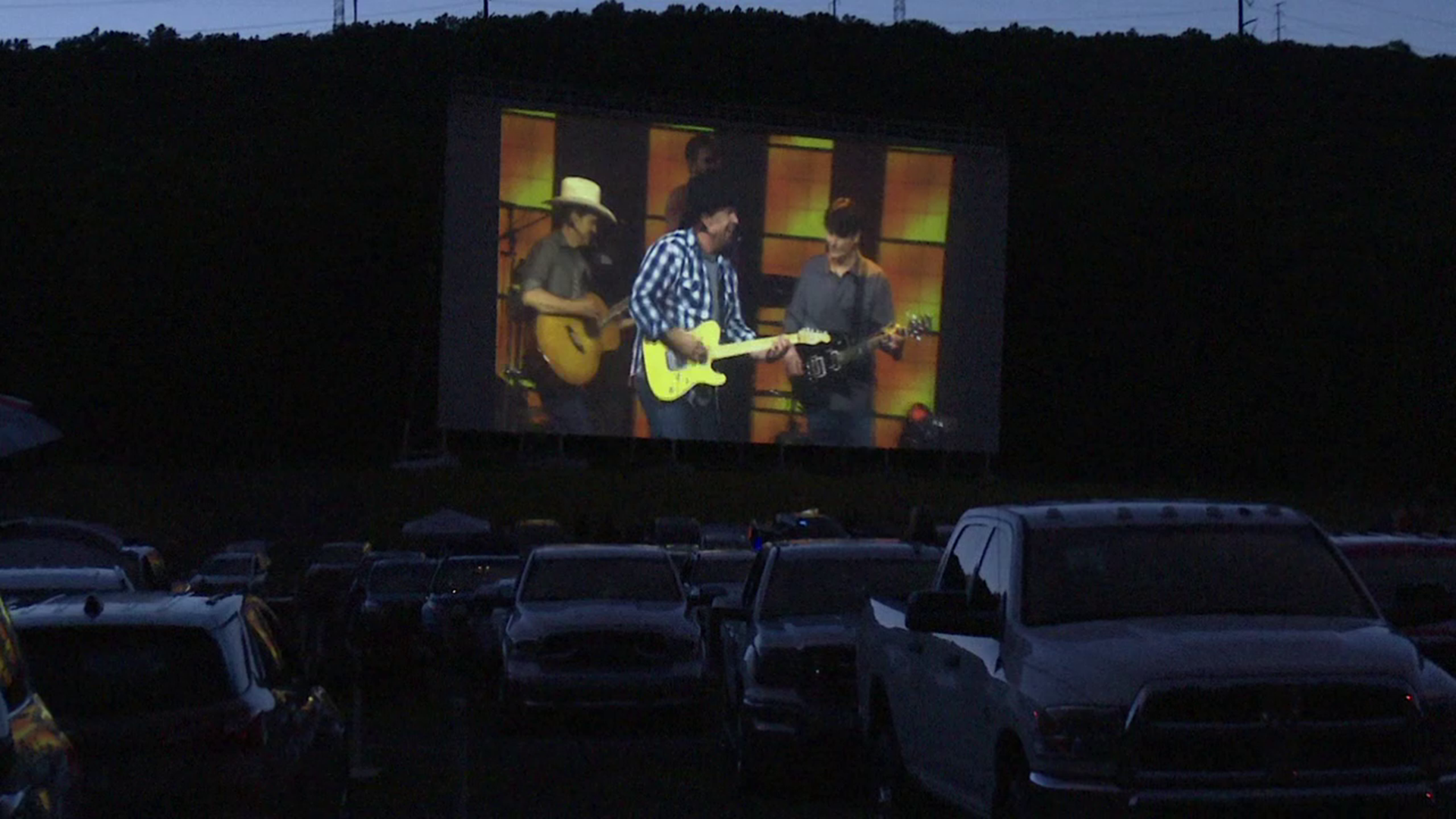 The Circle Drive-In was one of many hosting Brooks concert.