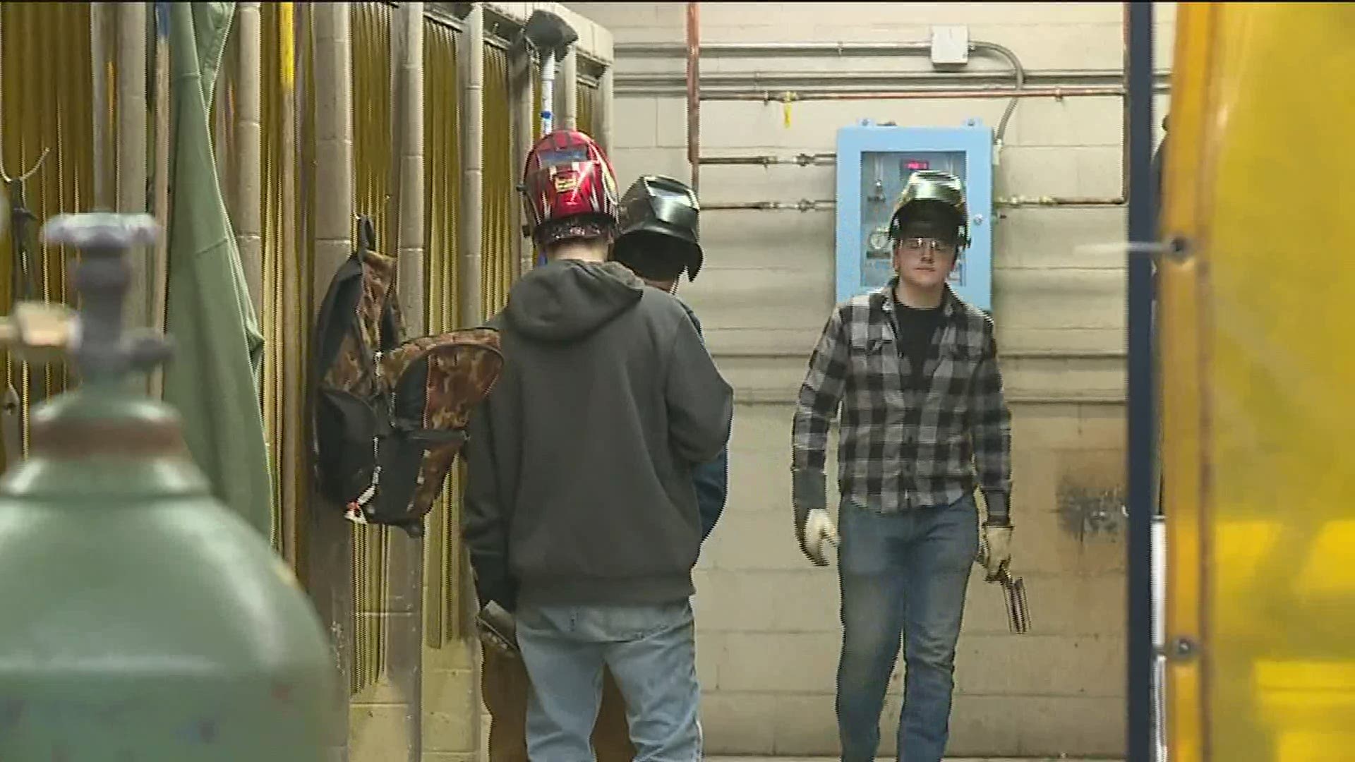 The college in Williamsport is showing off some big upgrades to its welding facility.