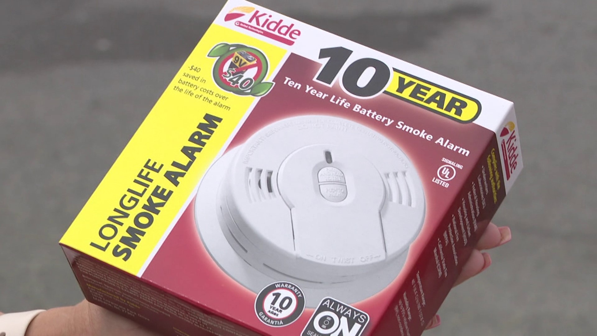 Officials with the American Red Cross and West Hazleton Fire Department helped to install more than 200 smoke alarms throughout the borough Saturday.