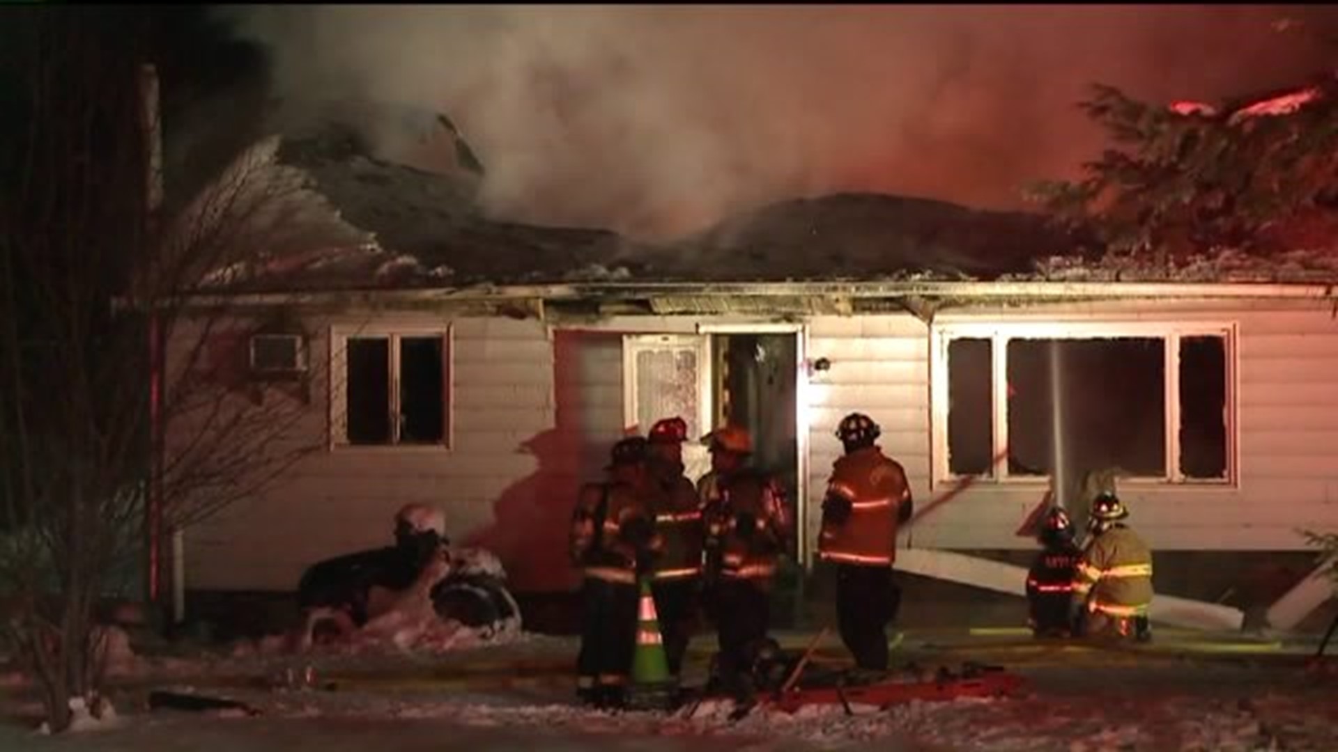 Home Damaged by Fire in Lackawanna County