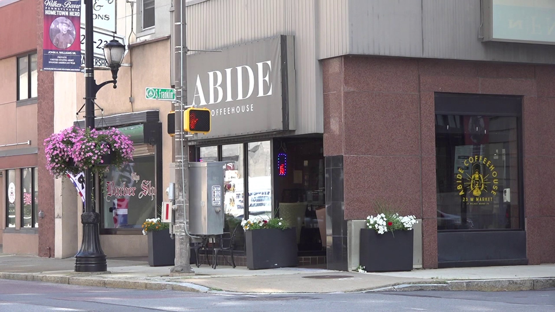 Coffee shop reopens in WilkesBarre