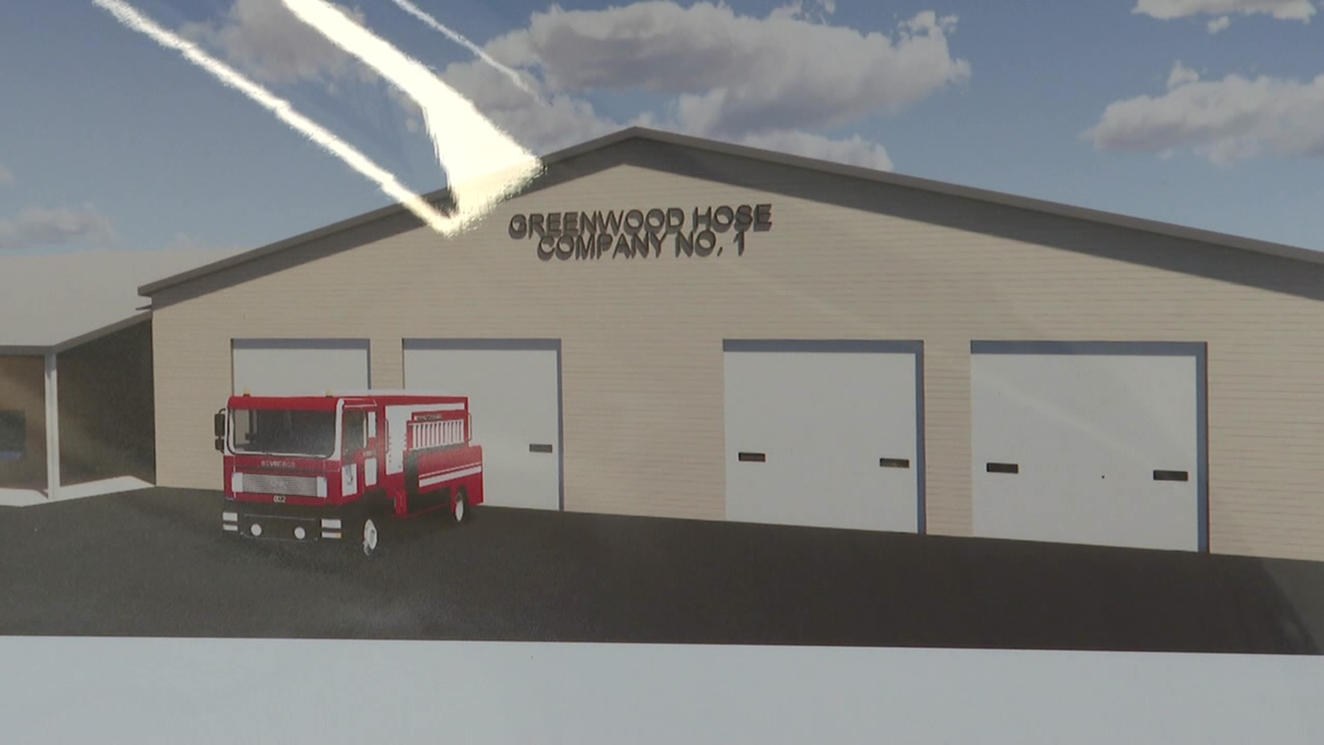 A combined fire and police facility will be built at the location of the Greenwood Hose Company.