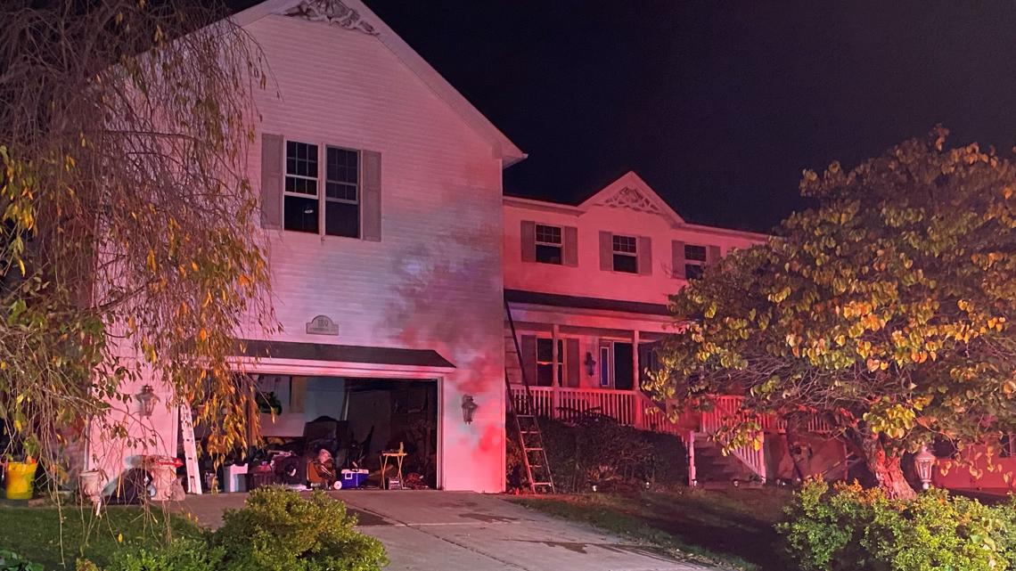 Family displaced after house fire in Hanover Township