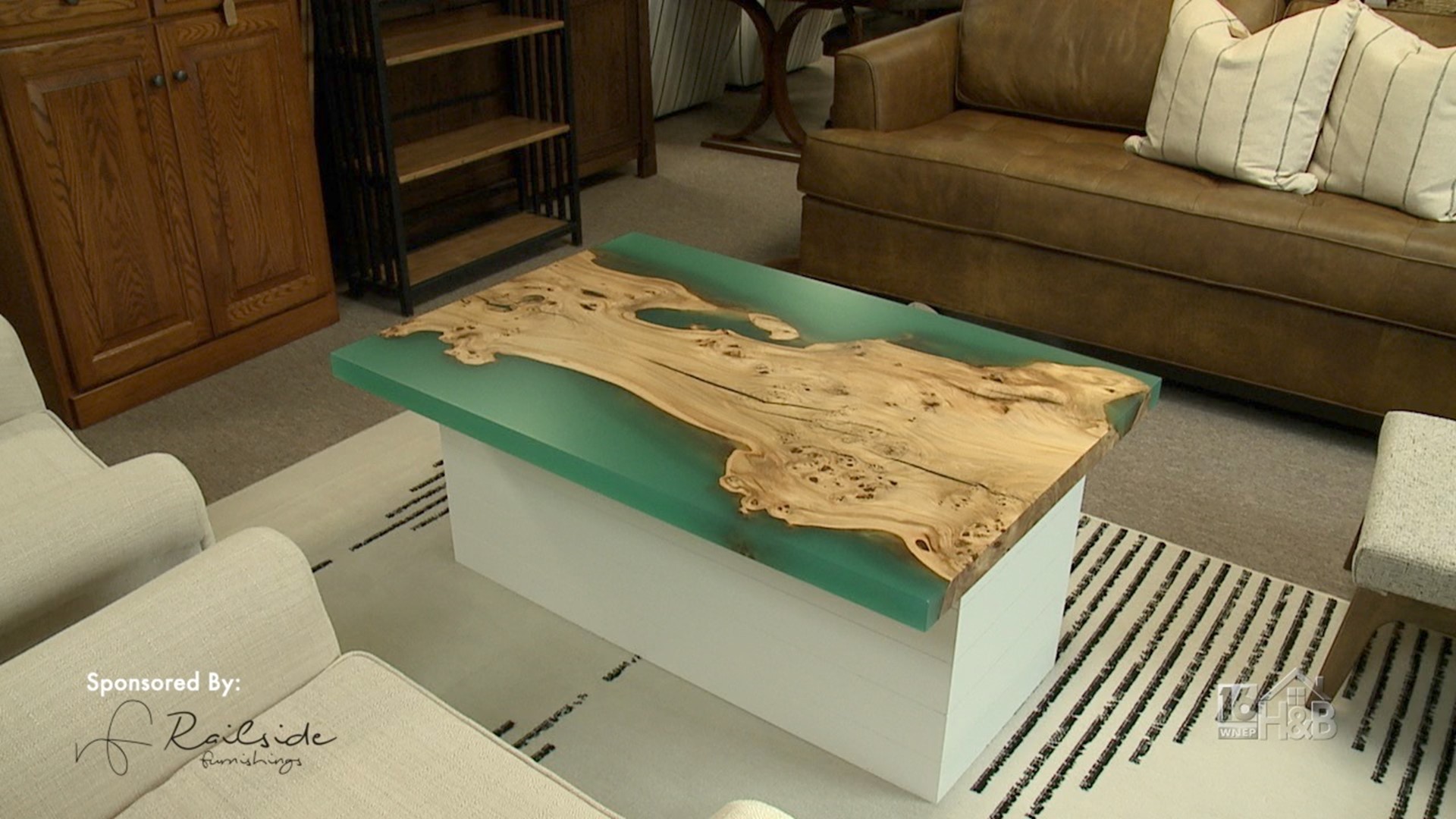 VIDEO: How to Make a Live-Edge and Epoxy Table - Woodworking