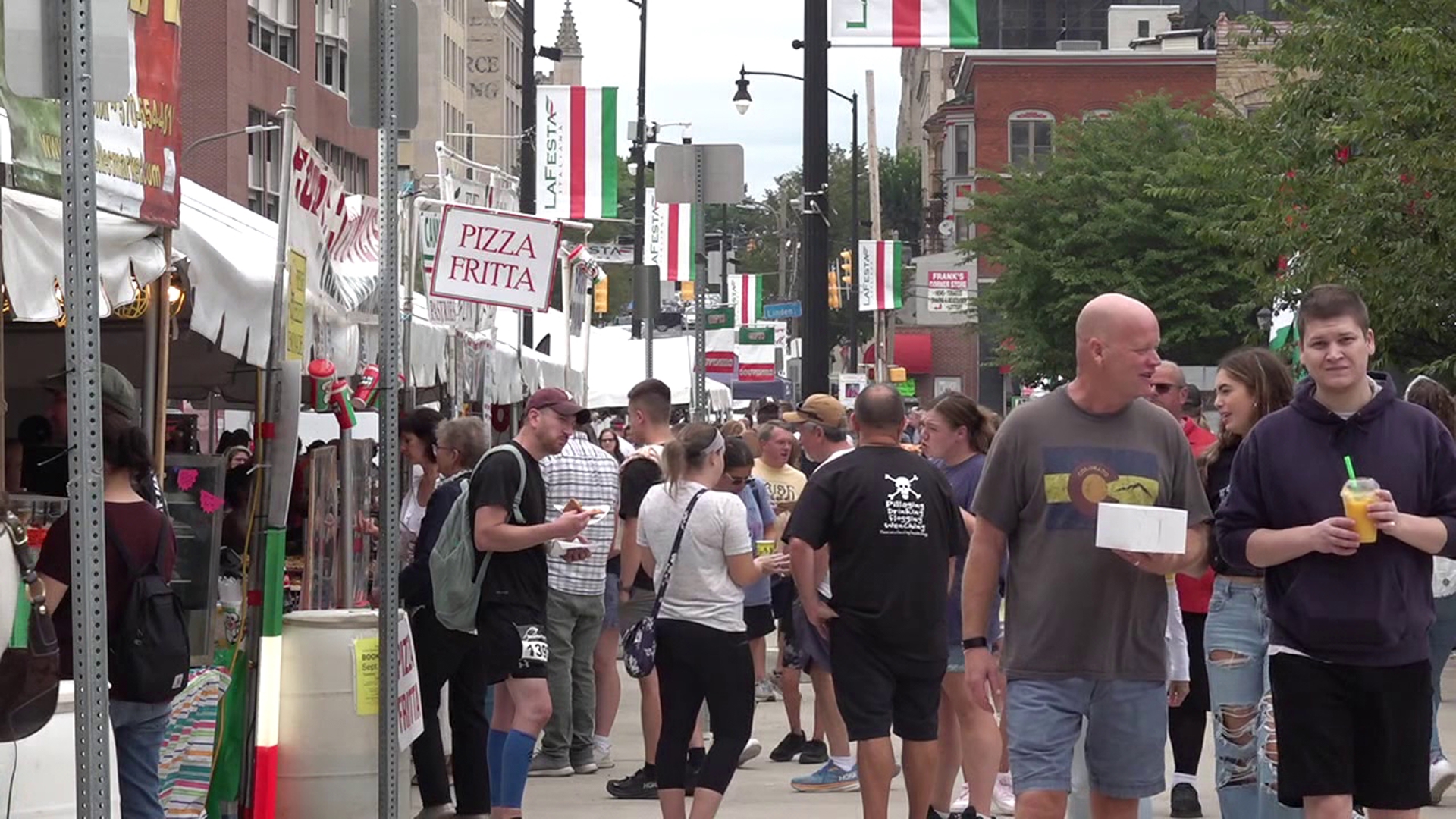 Newswatch 16's Valeria Quinones spoke with La Festa-goers who enjoy getting a taste of Italy in the Electric City.