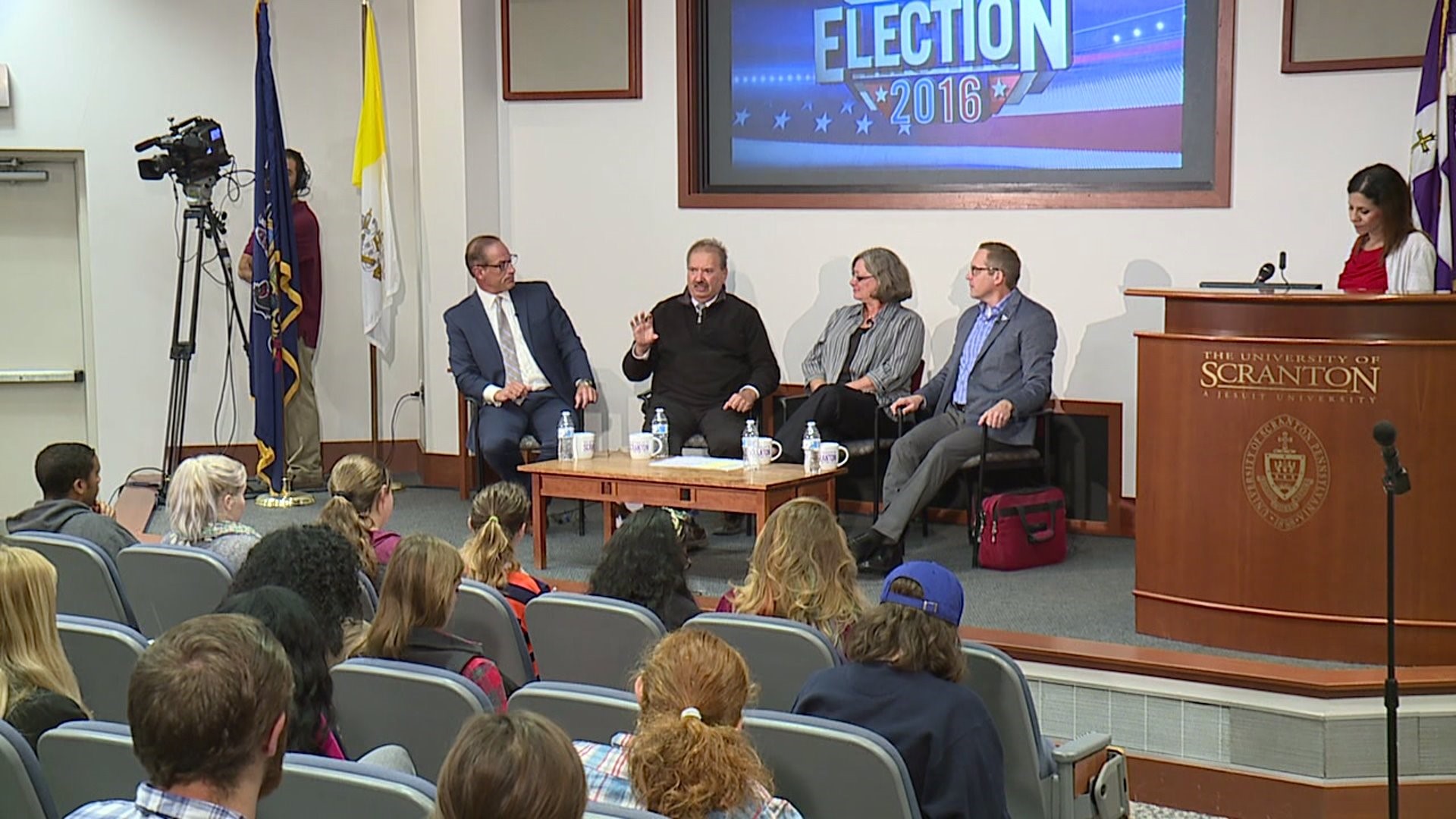 Political Roundtable Discussion at University of Scranton