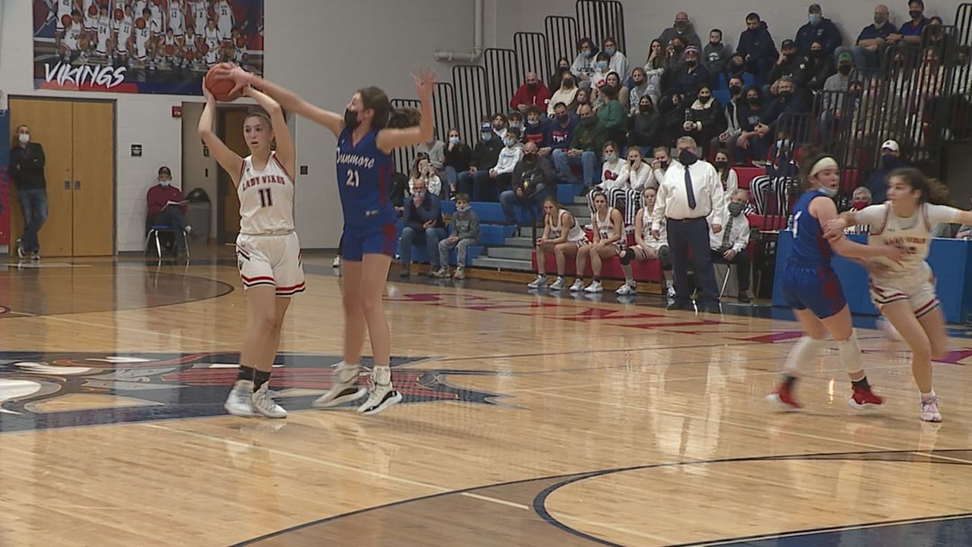 In A Battle of Top Teams, the Lady Bucks Ran Away From the Lady Vikes to Win the Super 16 Showdown