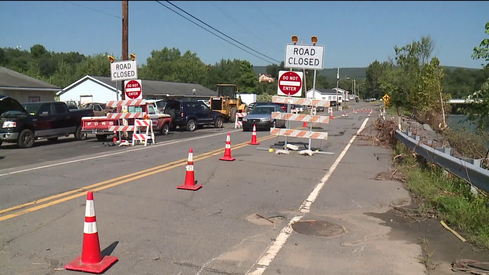 Flood-Damaged Road in Lackawanna County to Close