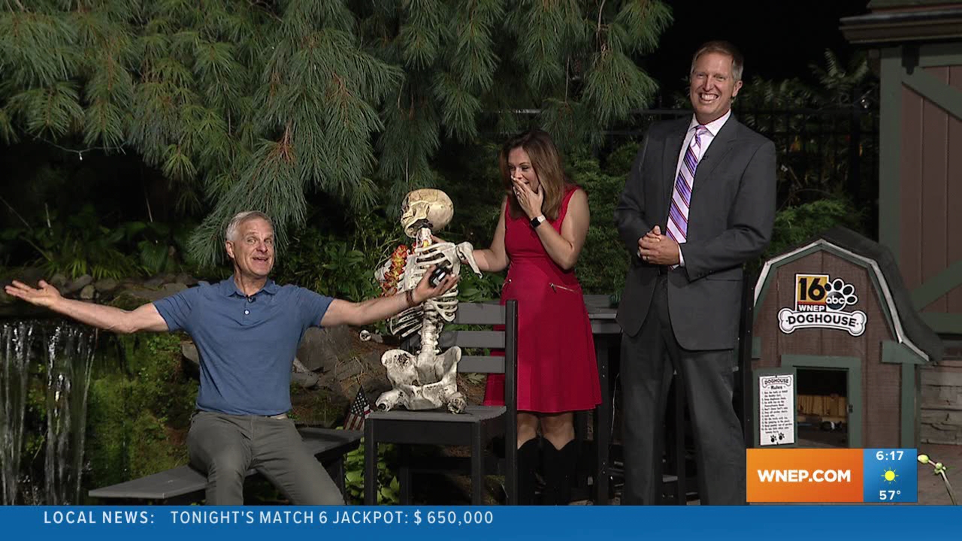 In what's become a Halloween tradition, the Newswatch 16 Morning Team brings Jim Reaper back to life!