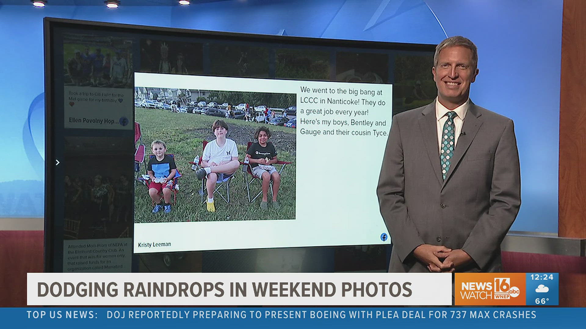 Viewers dodged raindrops but still had some weekend fun.  Newswatch 16's Jon Meyer shares their photos with us.