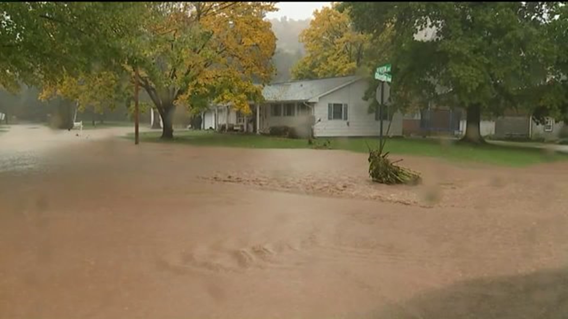 Flash Flooding Swamps Old Lycoming Township